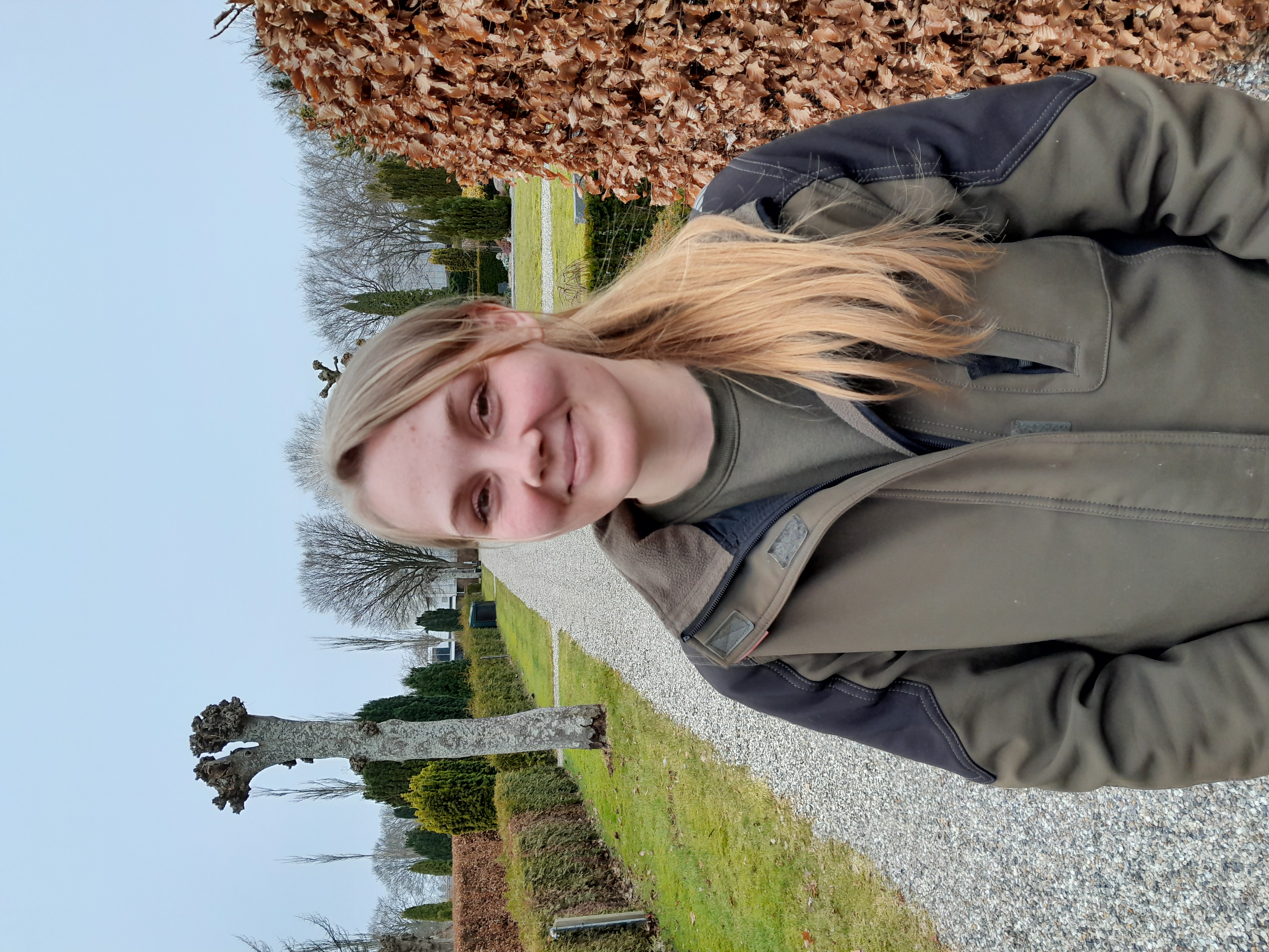 Billede af gravermedhjælper Anna Pausgaard